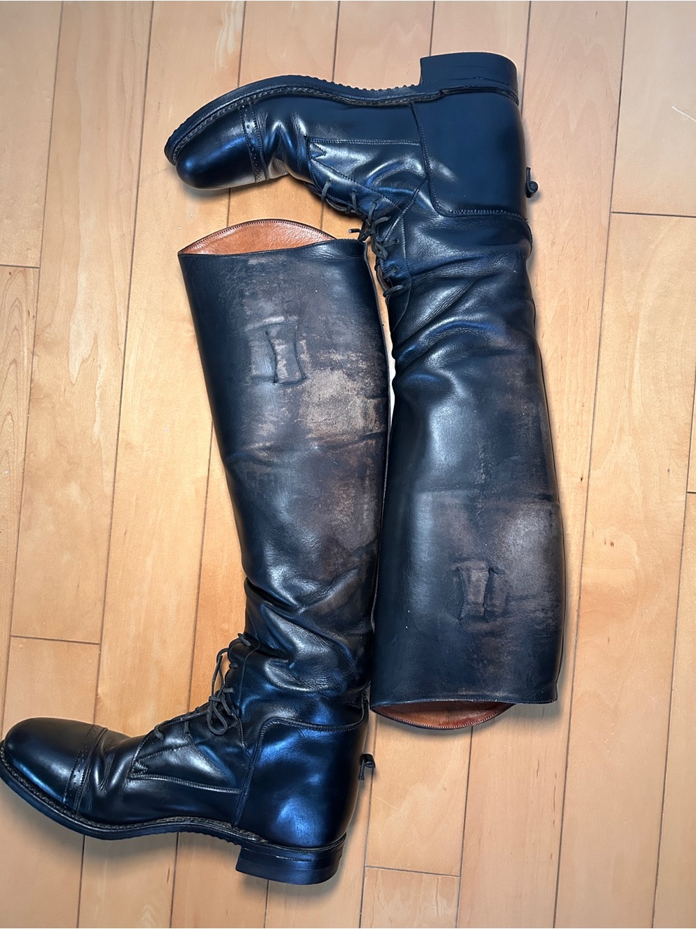 Vintage Dehner English Riding Boots - Picture 9 of 14